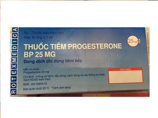 Progesterone Injection BP 25mg