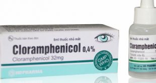 Thuốc nhỏ mắt Cloramphenicol 0,4%