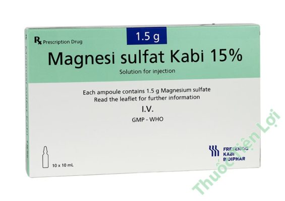 Magnesi Sulfat Kabi 15%
