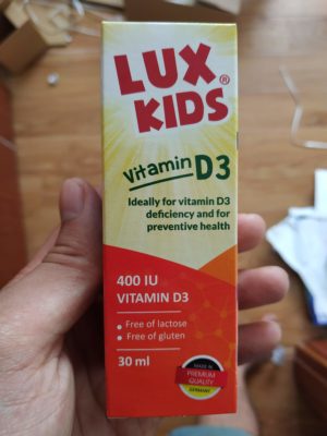Lux kids vitamin D3